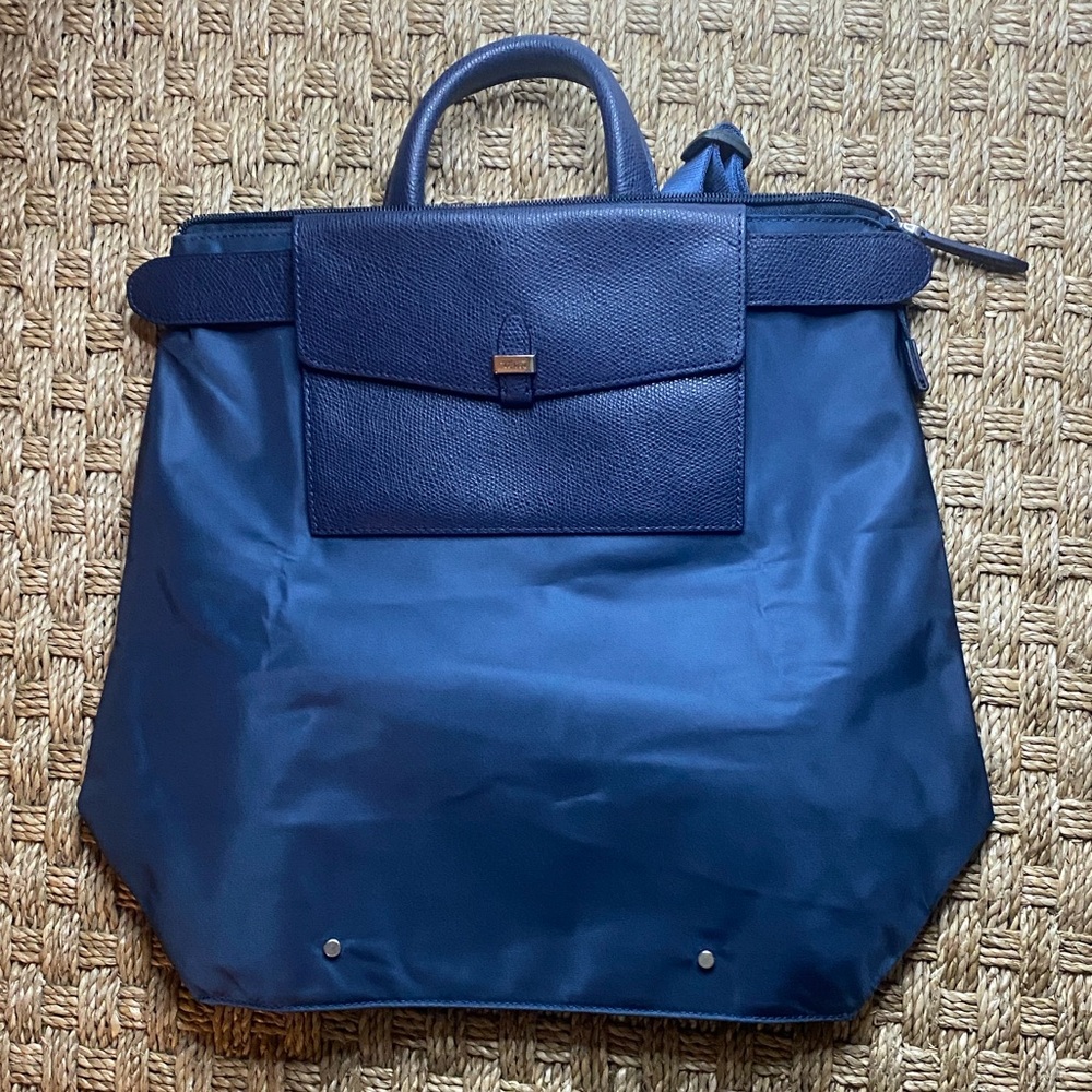 Tumi Blue Tote/Backpack - Classic Convertible with Top Handle Carry On NWOT